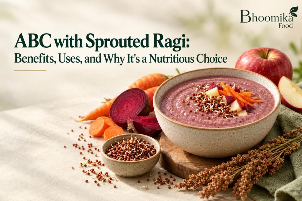 ABC with Sprouted Ragi: Benefits, Uses, and Why It's a Nutritious Choice