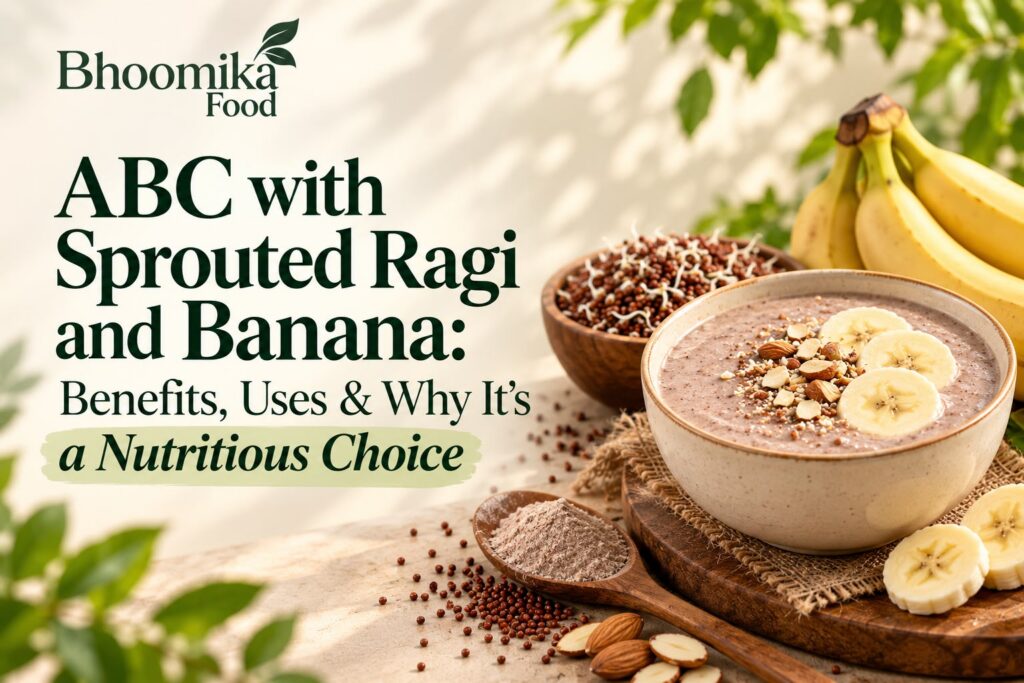 ABC with Sprouted Ragi: Benefits, Uses, and Why It's a Nutritious Choice